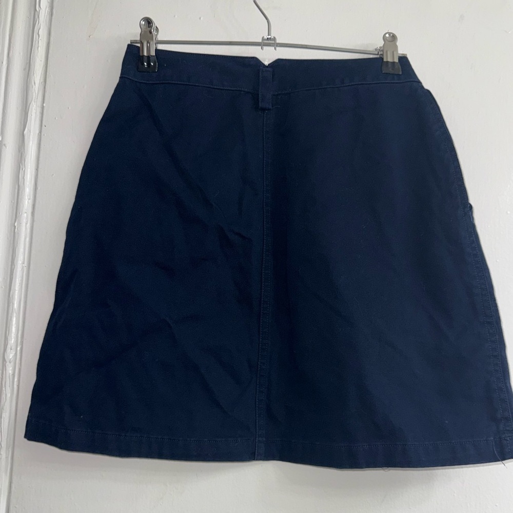 vintage Lauren Ralph Lauren navy blue mini skirt size 2 NWOT - Picture 2 of 8